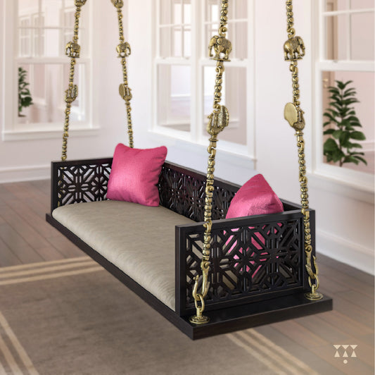 Ananta Vanmala, solid wood indoor Swing