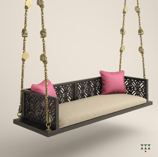 Ananta Vanmala, solid wood indoor Swing