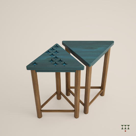 Bolly | Artistic wooden side tables