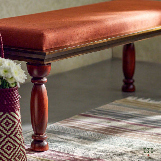 Celia | Upholstered wooden bench