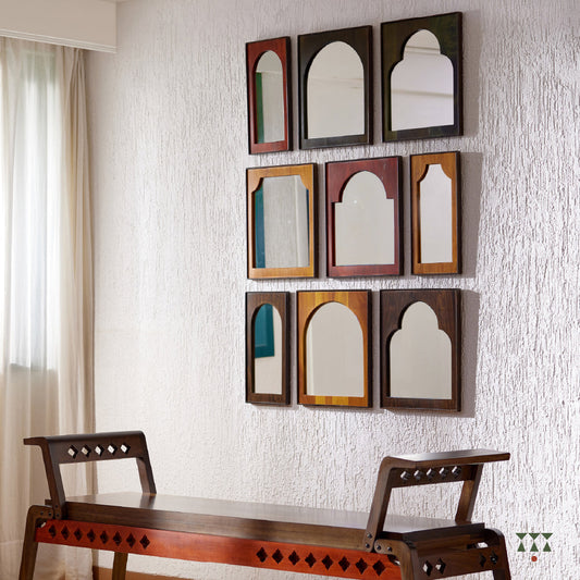Chatty | Solid wood mirror mosaic
