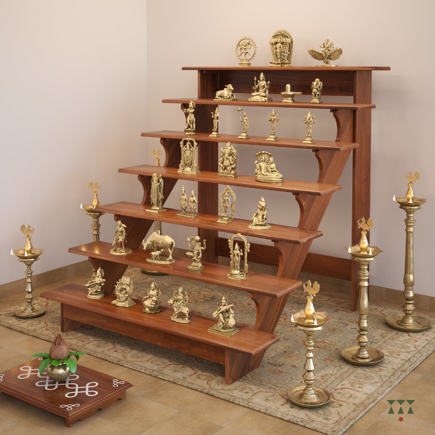 Navratri Golu Steps