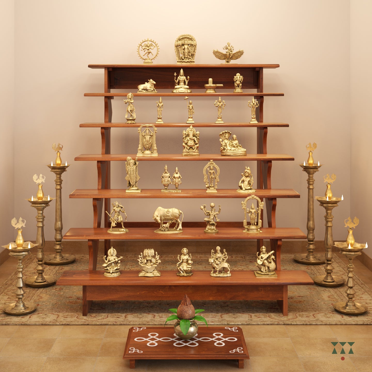 Navratri Golu Steps