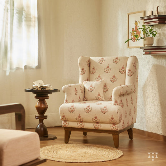 Kavya | Upholstered wing chair