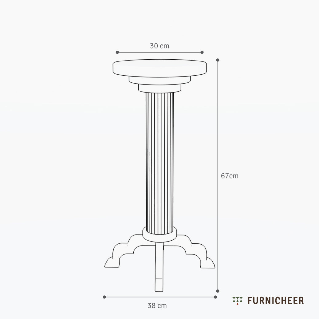 Linda, an architectural side table