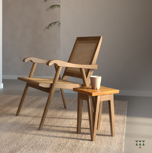 Maya | Solid wood armchair