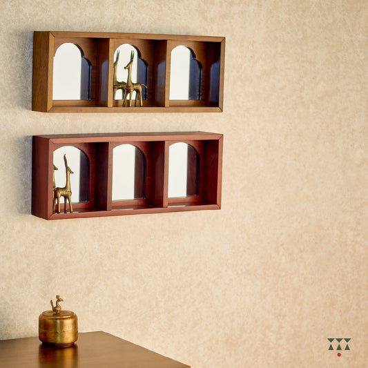 Mia & Nia wooden cubby mirrors