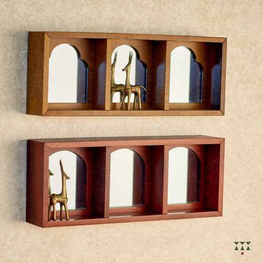 Mia & Nia wooden cubby mirrors