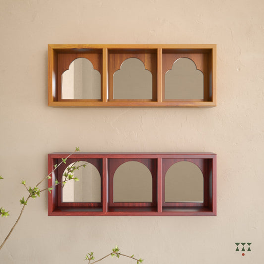 Mia & Nia wooden cubby mirrors