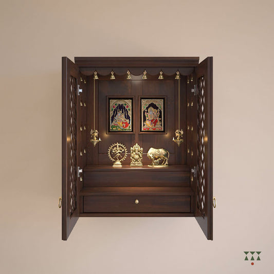 Nandana | Handcrafted Mandir for home