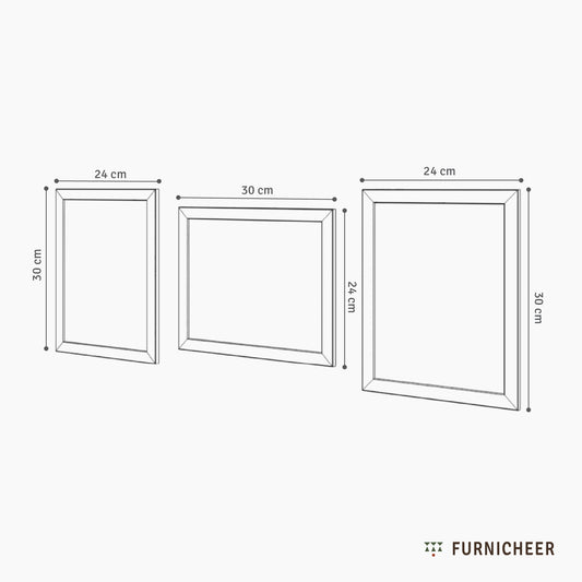 Prismatic Mix, handmade large photo frames