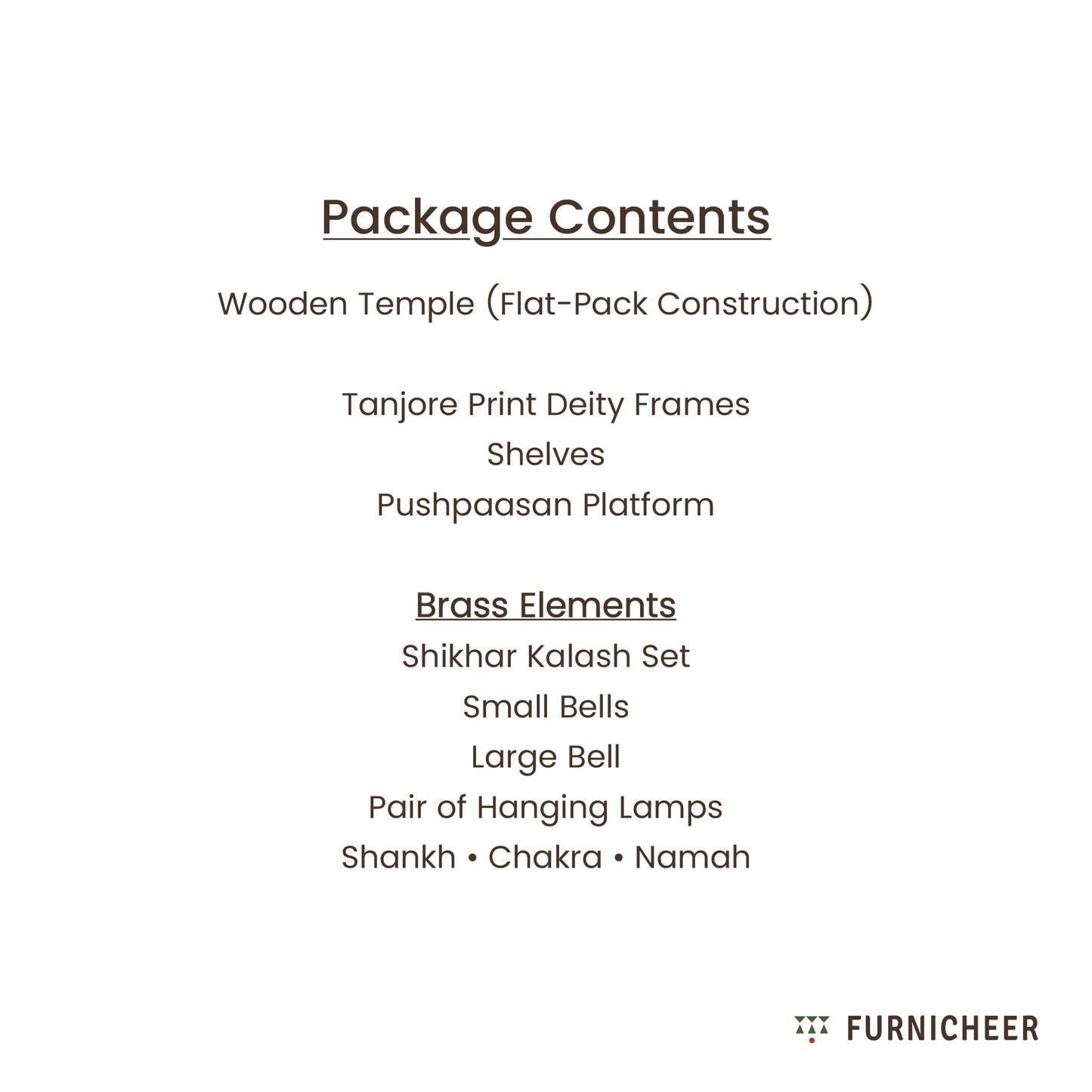 Pushparaj | South Indian Mandir for Home