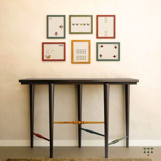 Ruby, contemporary entryway table