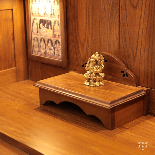 Tarun Bhimaksa | Wooden Pooja Mandir