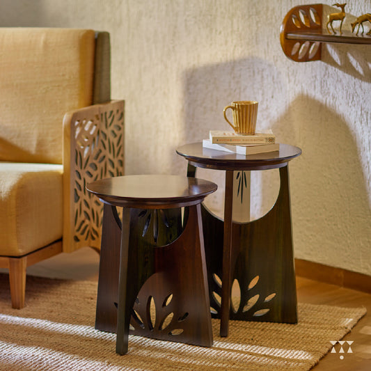 Trixie, artisanal accent tables