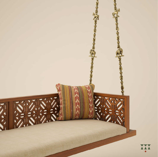 Ananta Raga | Handcrafted Wooden Jhoola for home