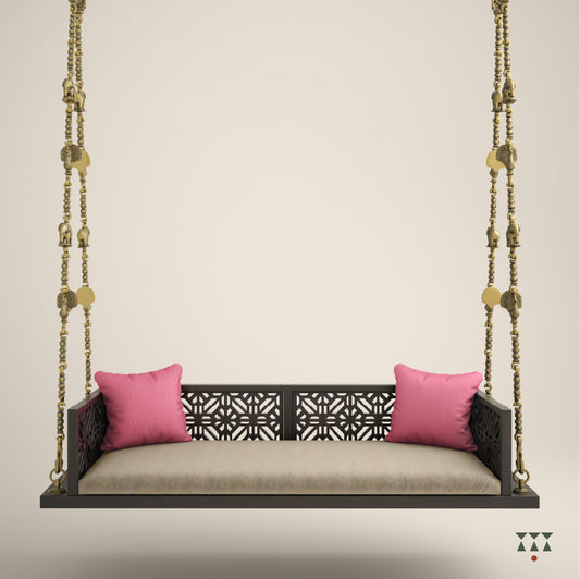 Ananta Vanmala, solid wood indoor Swing