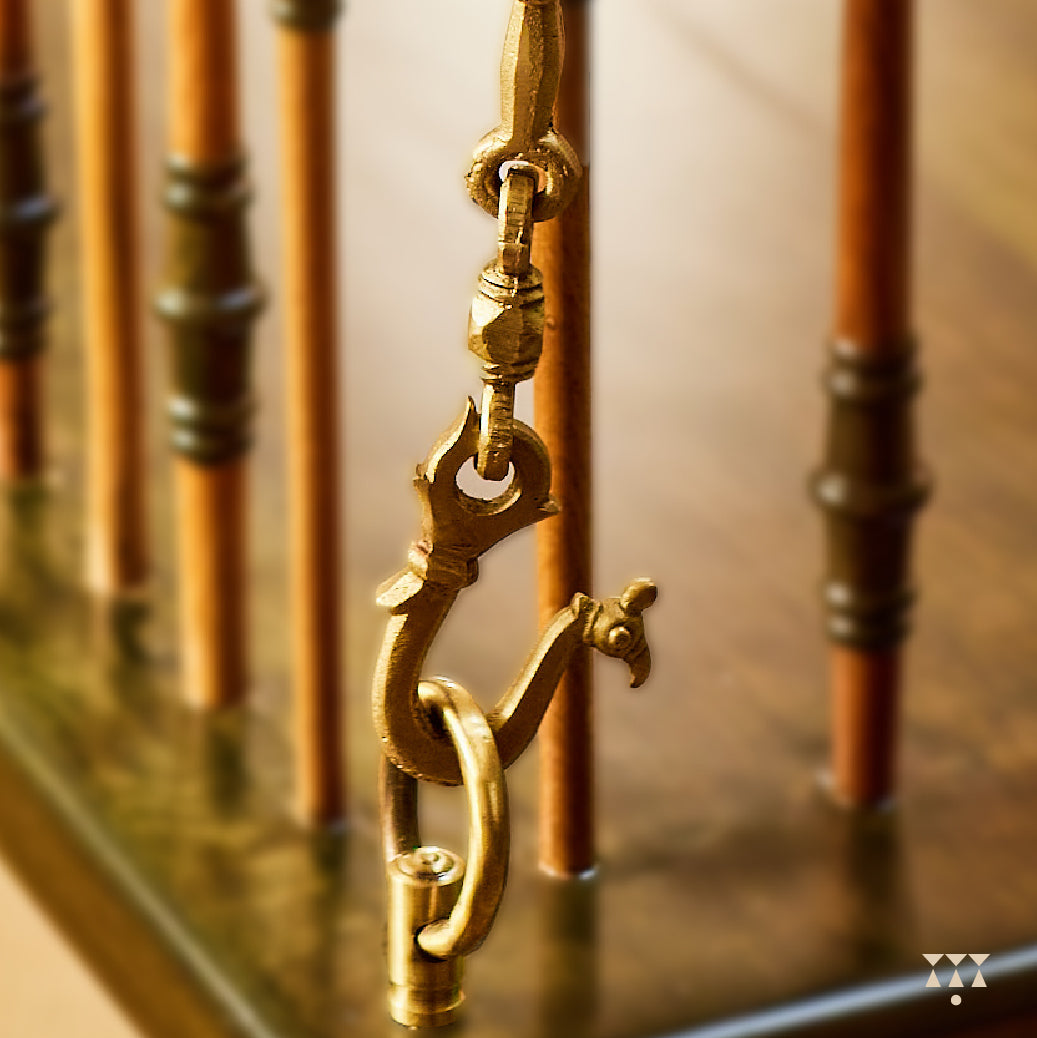 Athira Patra, a handmade wooden Swing