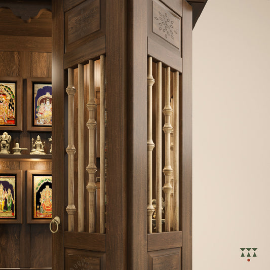 Bhimaksa | Large Pooja Mandir for home