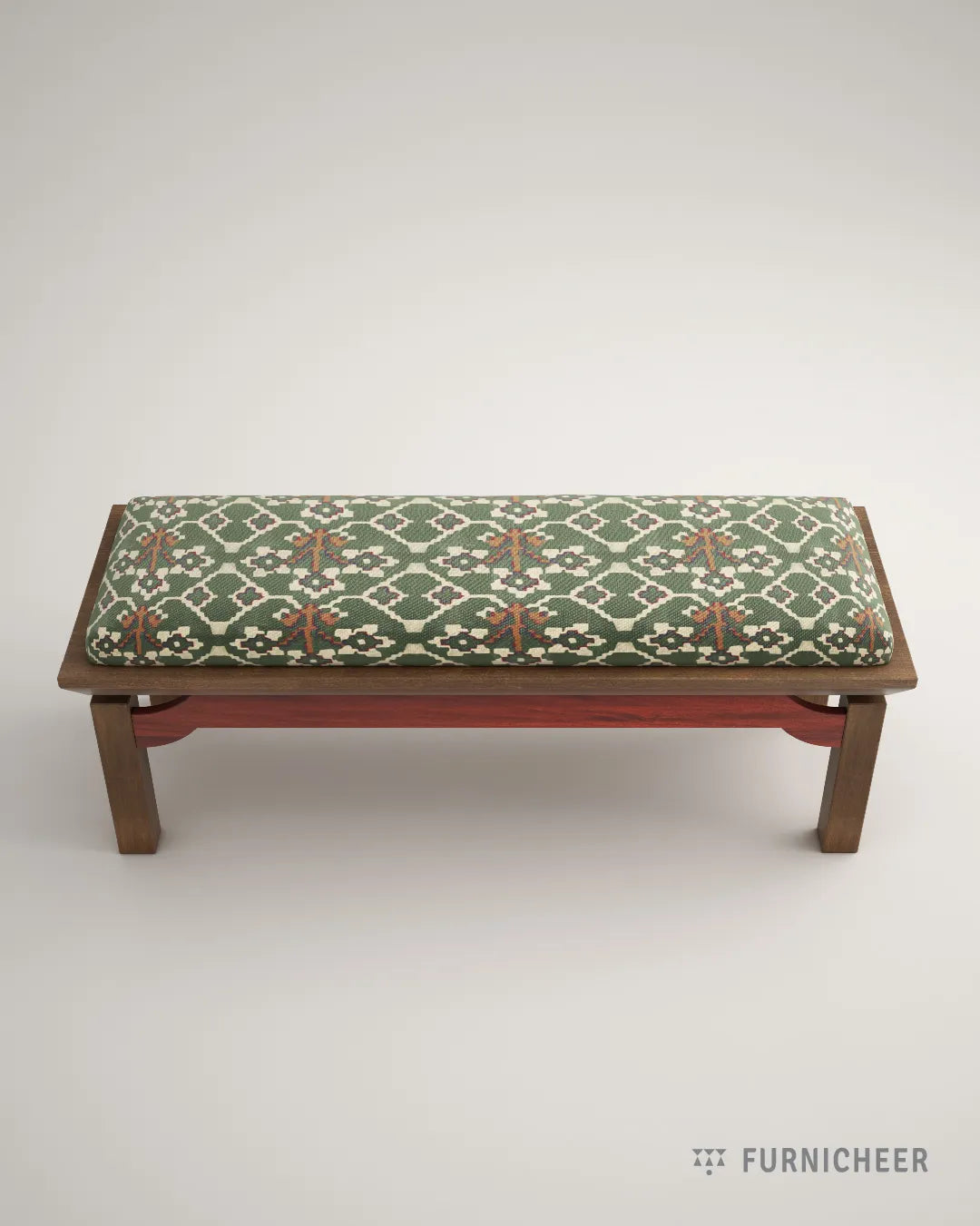 Stylish Wood Indoor Seating Bench for Hall