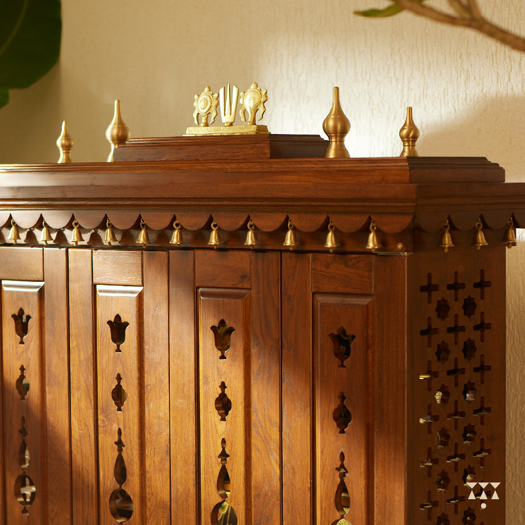 Bheema, a handcrafted wooden Mandir