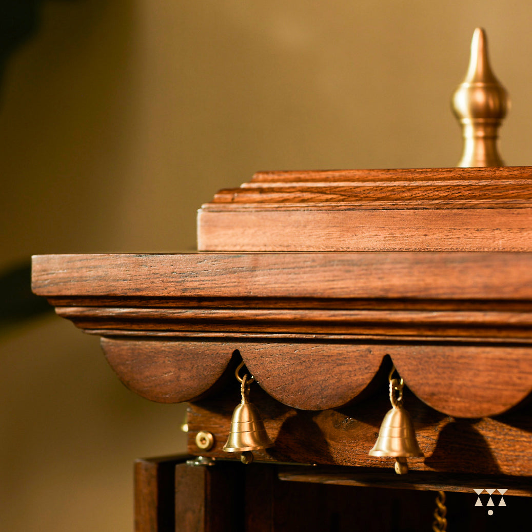 Bheema, a handcrafted wooden Mandir
