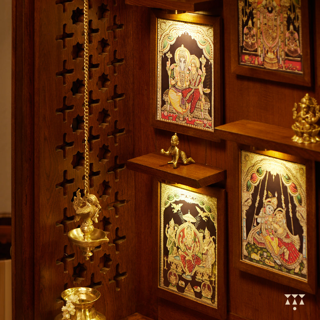 Bheema, a handcrafted wooden Mandir
