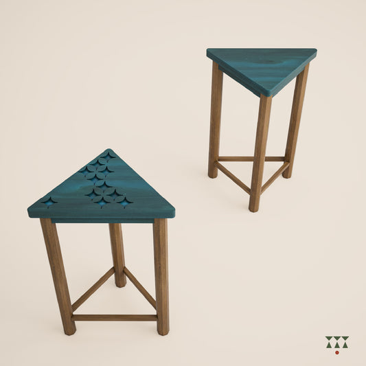 Bolly | Artistic wooden side tables