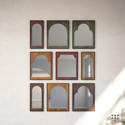 Chatty | Solid wood mirror mosaic