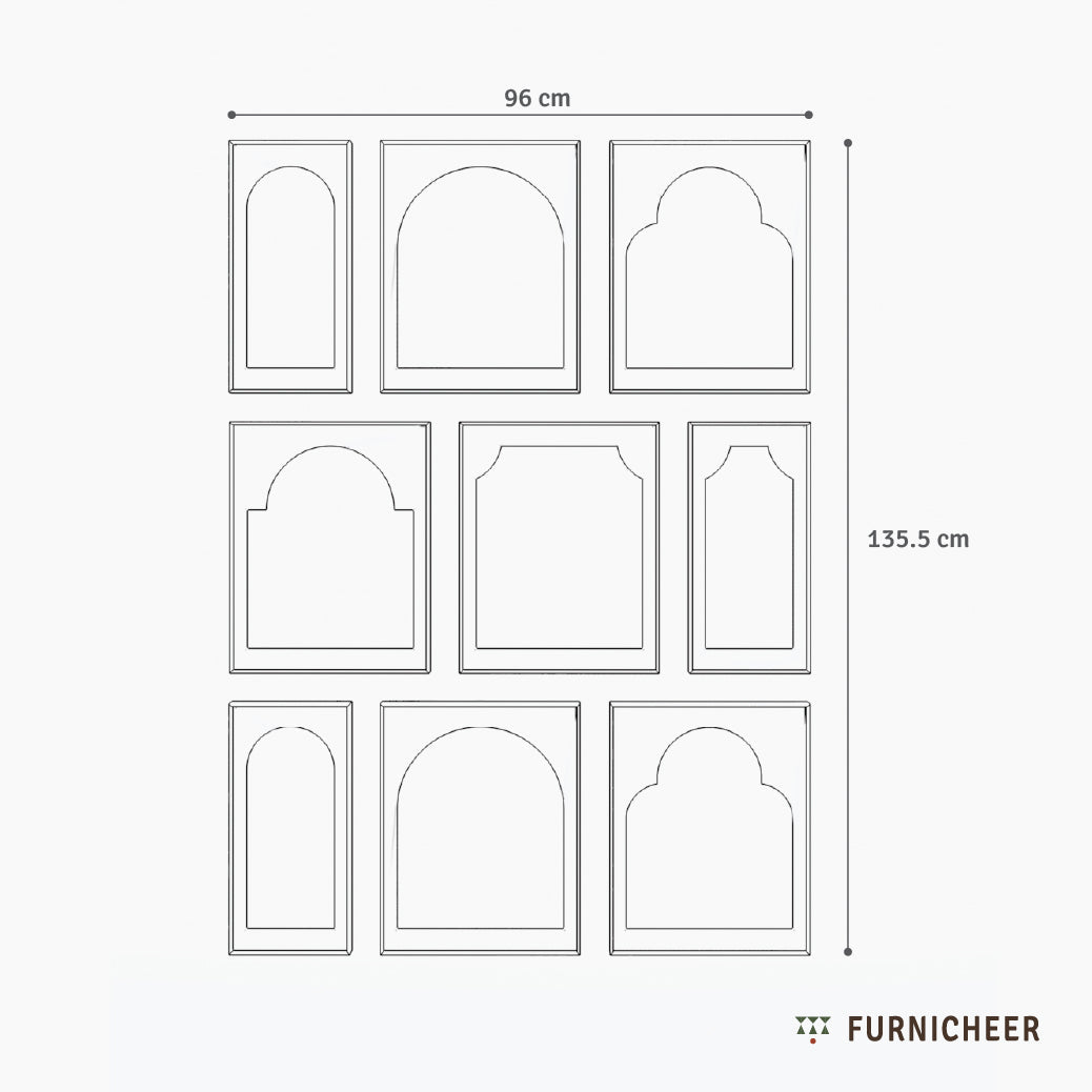Chatty Mirrors - Set of 9