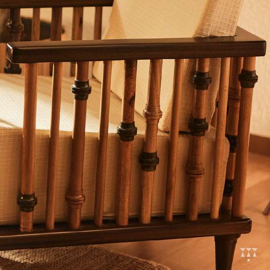 Ferry Lux | Solid wood armchair