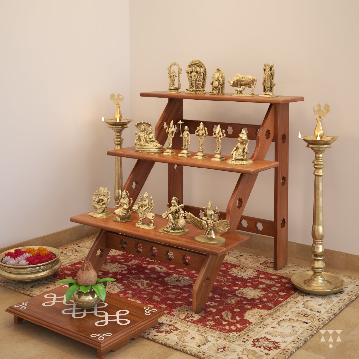 Navratri Golu Steps