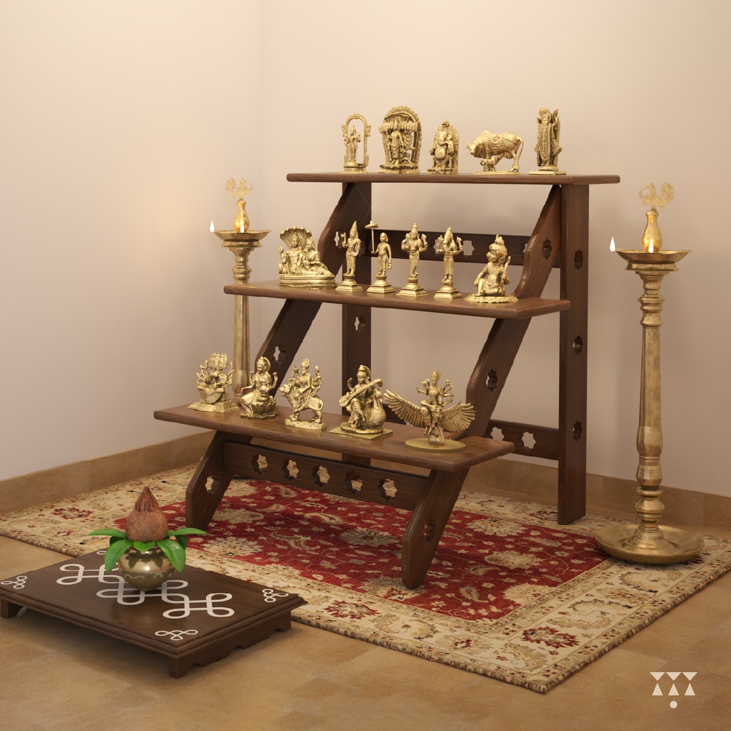 Navratri Golu Steps