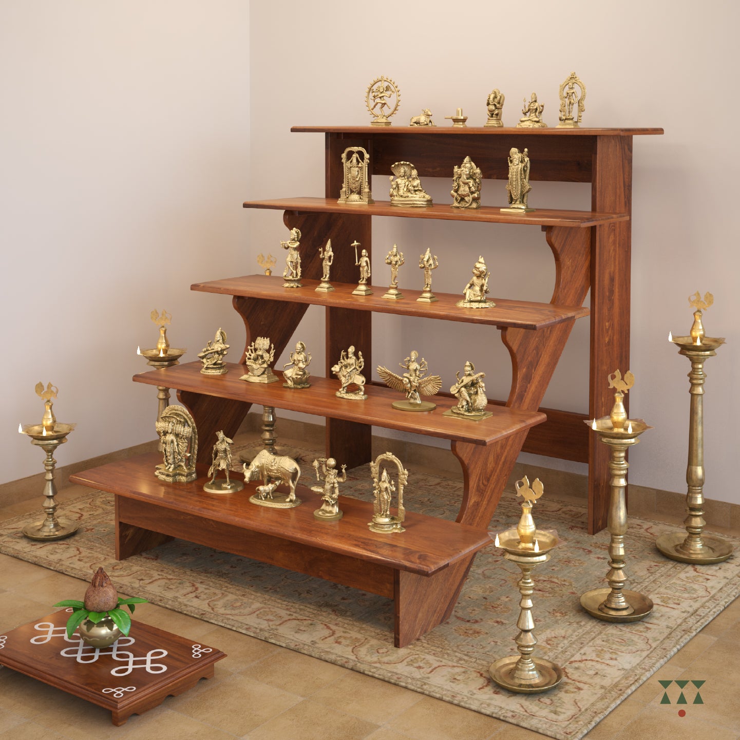 Navratri Golu Steps