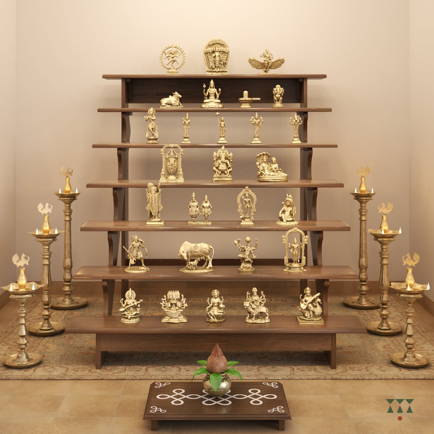 Navratri Golu Steps