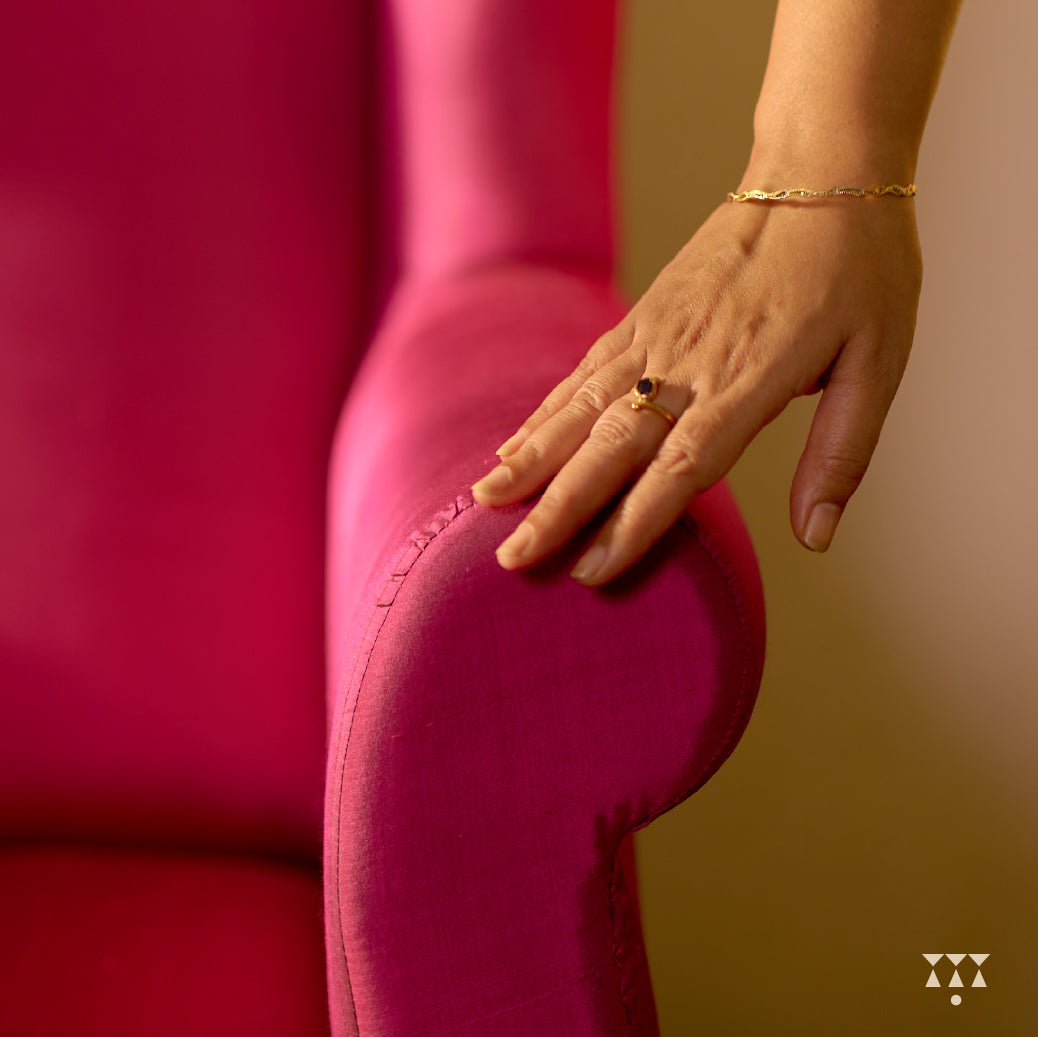 Kavya Lux Wing Chair