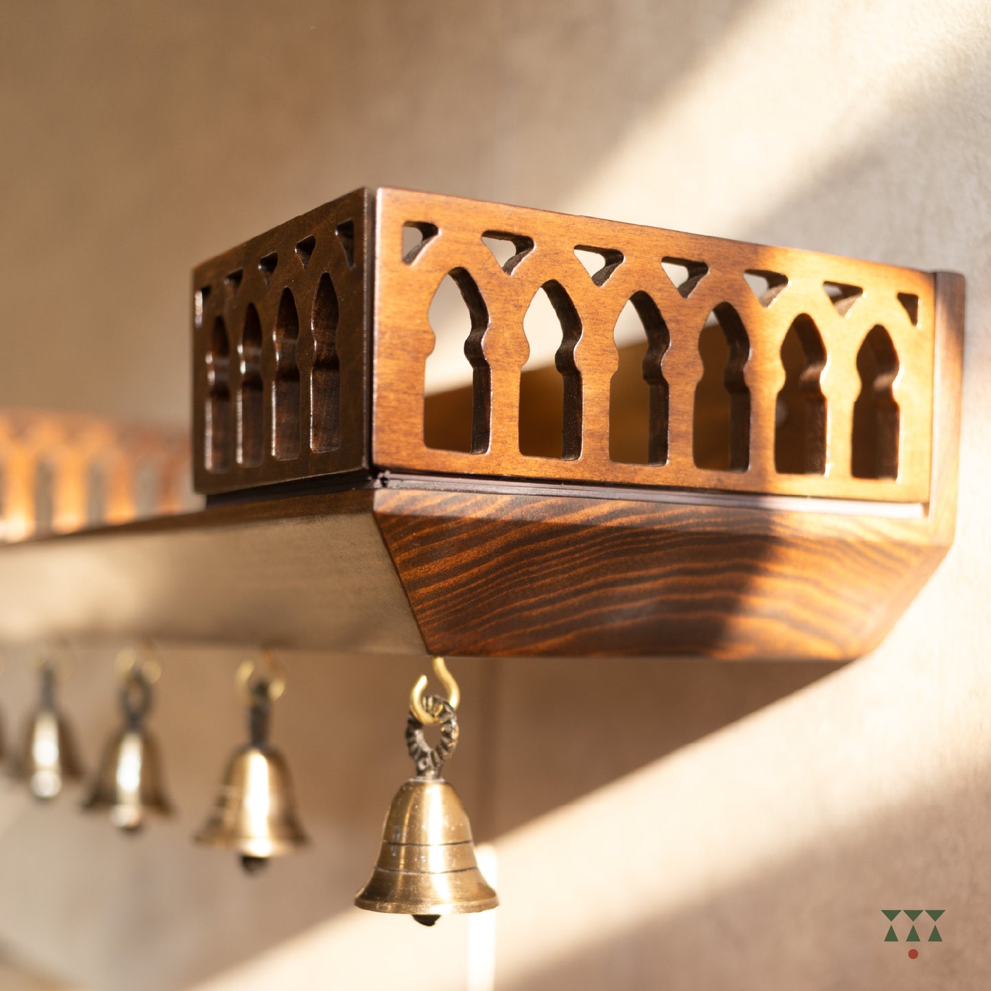 Kriti | Handmade small Mandir shelf