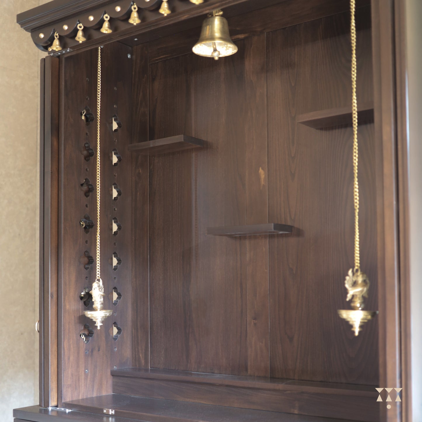 Lambodara | Timeless Wooden Home Mandir