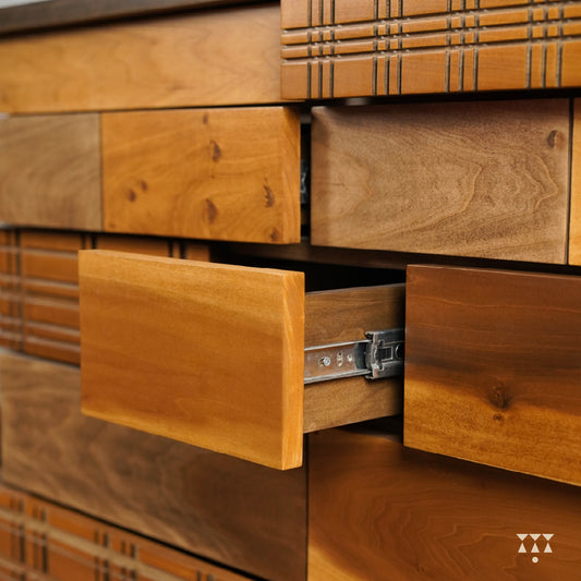Madhavi | Handcrafted wooden chest of drawers