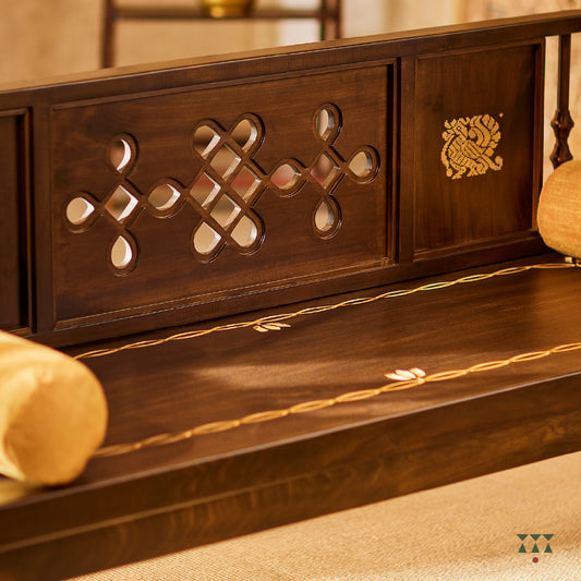 Madhavaa | Handcrafted wooden Swing for home
