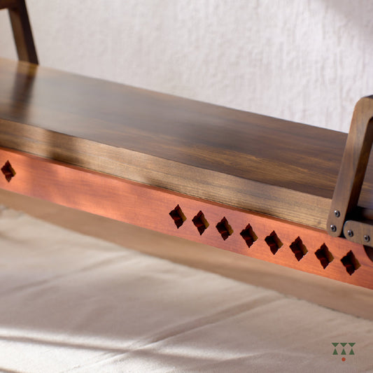 Mento | Solid wood entryway bench