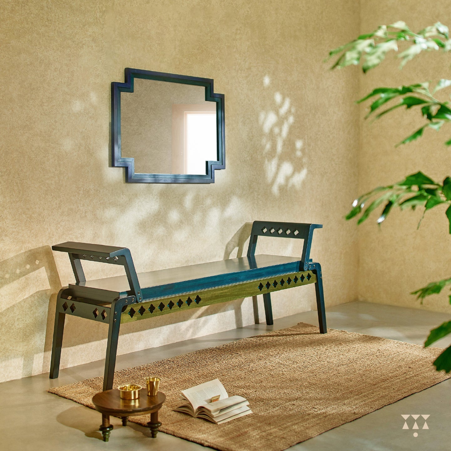 Mento Bench (Blue)