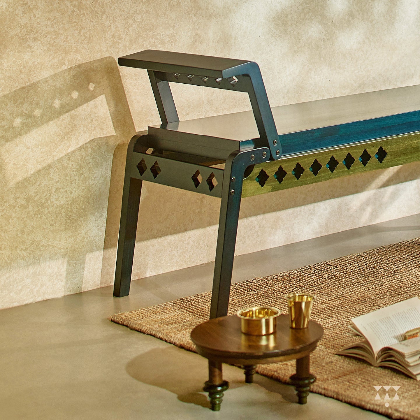 Mento Bench (Blue)