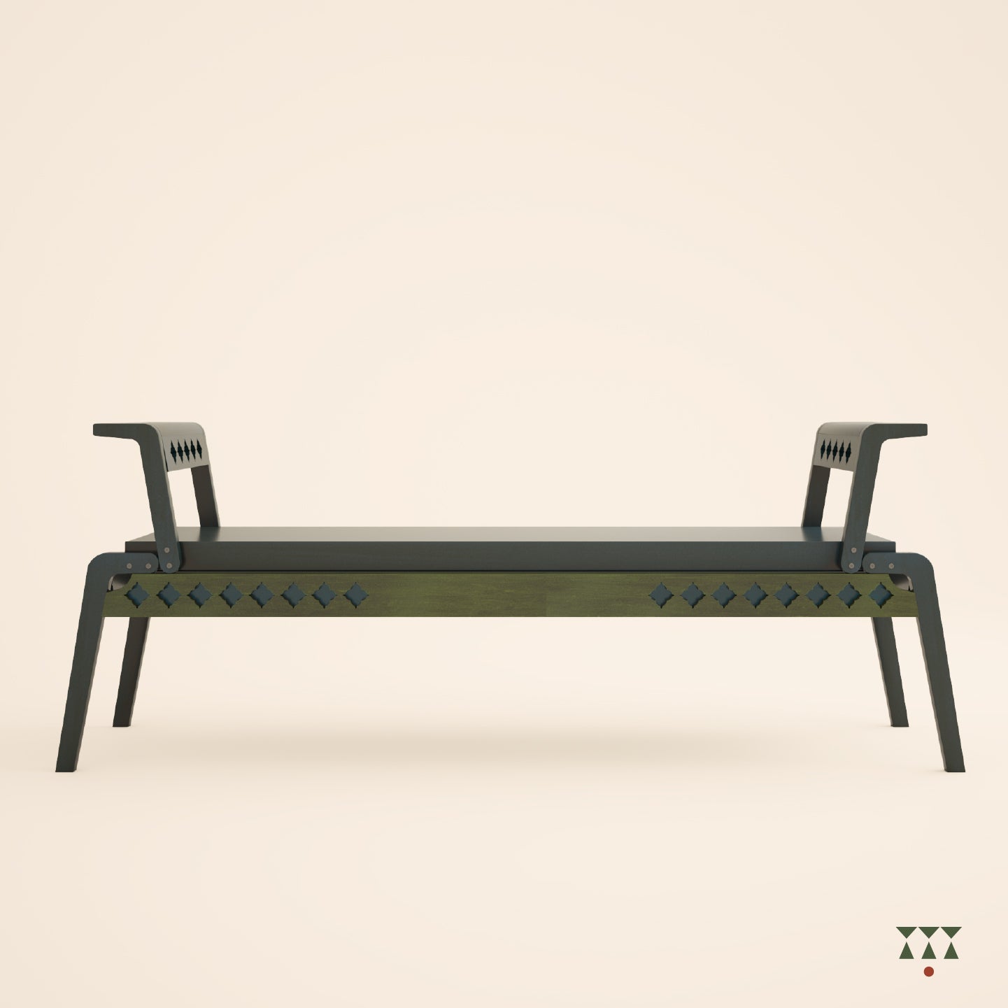 Mento Bench (Blue)