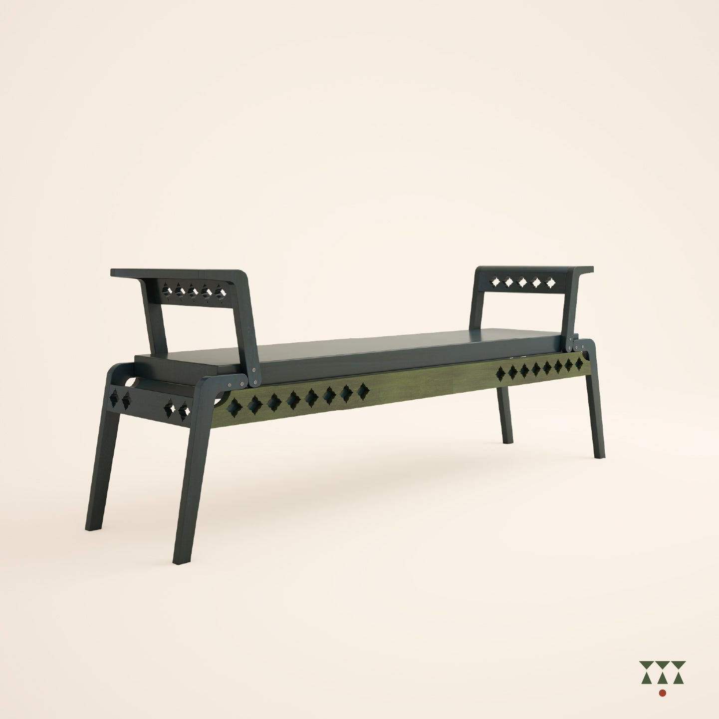Mento Bench (Blue)