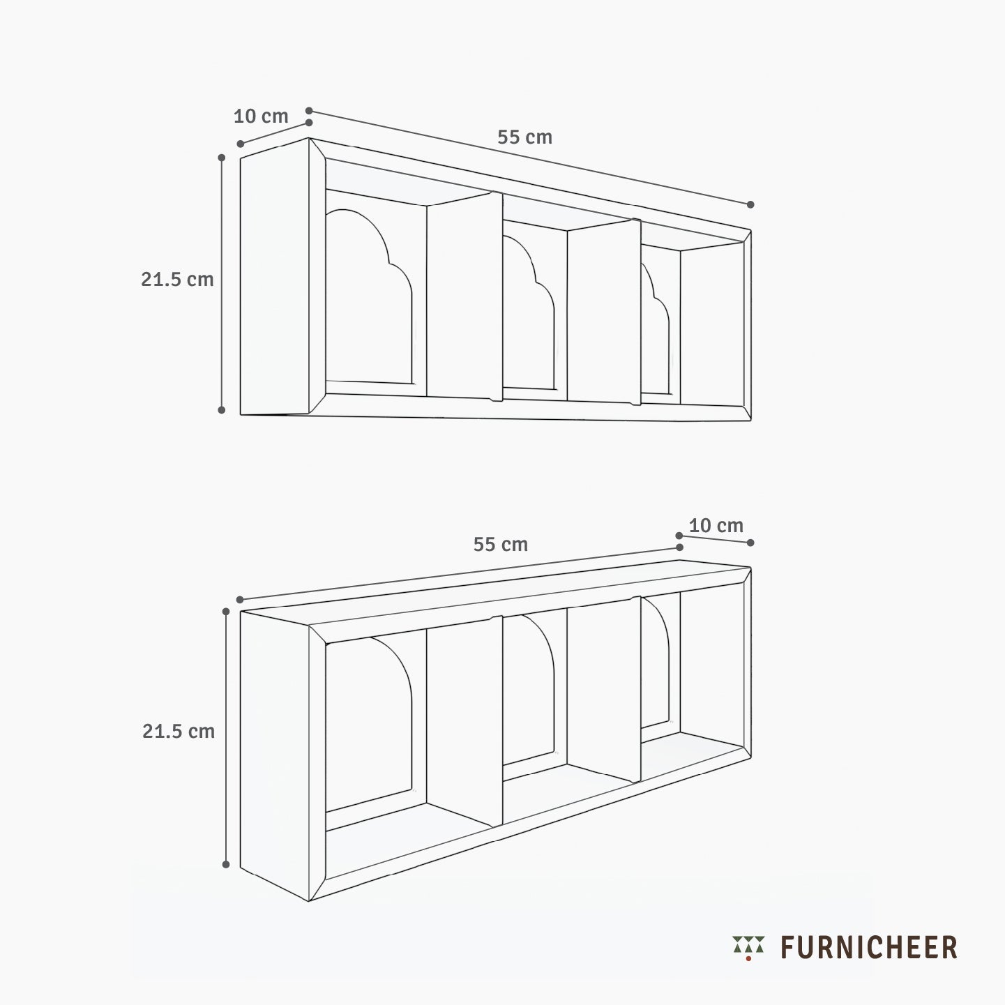 Mia & Nia Cubby Mirrors