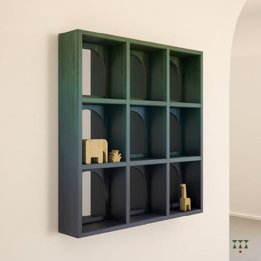 Neeta Cubby, solid wood mirror