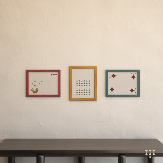 Chromatic Medley Photo Frames - Set of 3