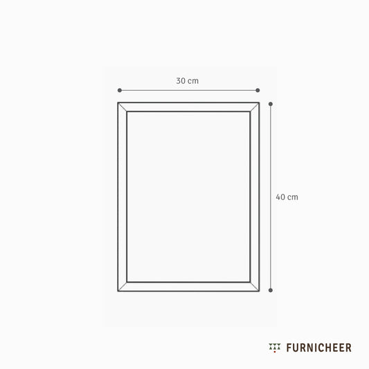 Berry Wine, Tinted wooden frame for wall