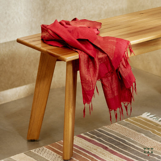 Sahaj, a modern solid wood bench